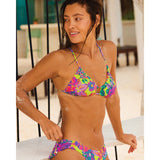 BODY GLOVE - ROMY KENNA TRIANGLE SLIDER TOP | KEY LIME