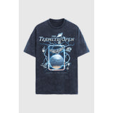 TEAMLTD - OPEN TEE | ACID WASH NAVY