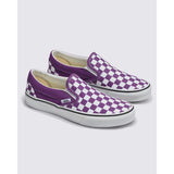 VANS - CLASSIC SLIP-ON CHECKERBOARD | PURPLE MAGIC COLOR THEORY