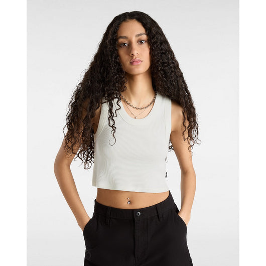 VANS - DREW RIB TANK TOP | MARSHMALLOW