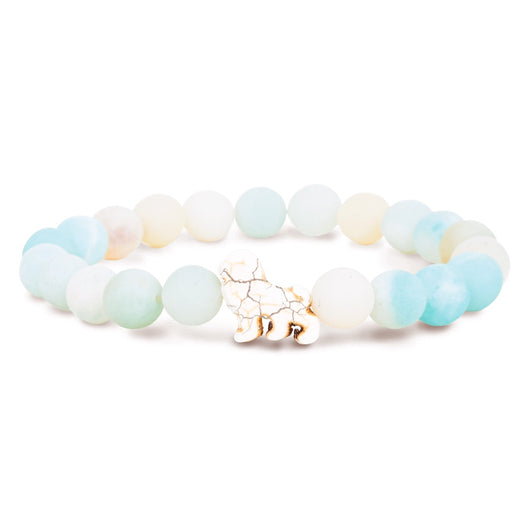 FAHLO - LION TRACKING BRACELET | SKY STONE