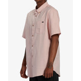 BILLABONG - ALL DAY SS BUTTON-UP | DUSTY PINK