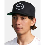 RVCA - COMMONWEALTH SNAPBACK HAT | BLACK