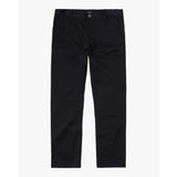 RVCA - WEEKEND STRETCH STRAIGHT FIT PANT | BLACK