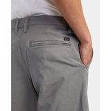 RVCA - BACK IN 19" HYBRID SHORTS | ATHLETIC HEATHER