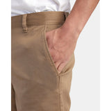 RVCA - WEEKEND STRETCH CHINO SHORT | DARK KHAKI - The Cabana.ca