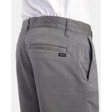RVCA - WEEKEND STRETCH CHINO SHORT | SMOKE - The Cabana.ca