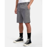 RVCA - WEEKEND STRETCH CHINO SHORT | SMOKE - The Cabana.ca