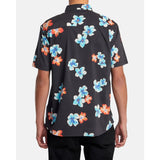 RVCA - ANYTIME SHORT SLEEVE BUTTON-UP | GARAGE BLUE