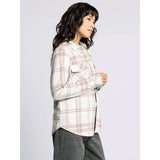 THREAD & SUPPLY - CASSIAN SHIRT | MAUVE TAN PLAID