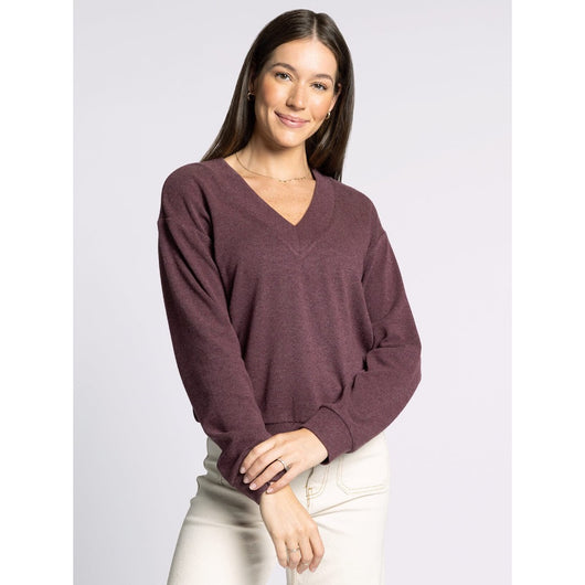 THREAD & SUPPLY - MANAL TOP | HEATHER STUCCO