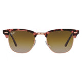 RAYBAN - CLUBMASTER | Pink Havana w/ Gradient Brown