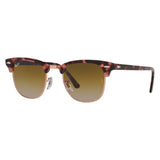 RAYBAN - CLUBMASTER | Pink Havana w/ Gradient Brown
