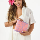 ALOHA COLLECTION - Heipua Small Pouch | Sorbet/Lavande