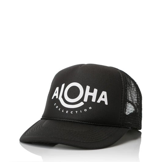 ALOHA COLLECTION - Aloha Trucker | White/Black