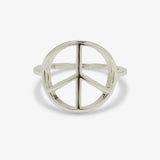 PURA VIDA - PEACE RING | SILVER