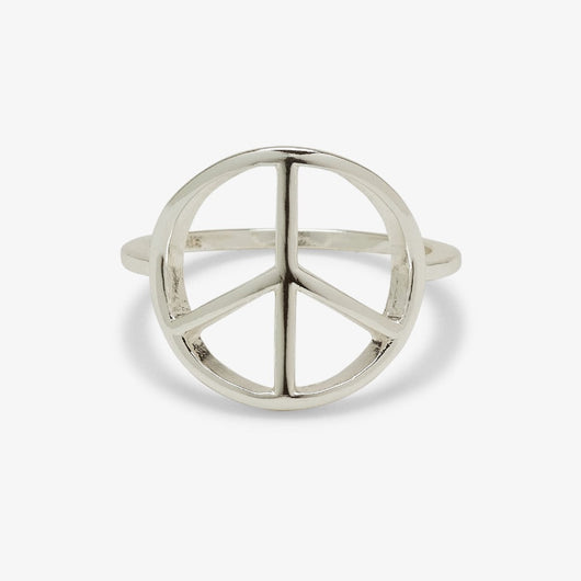 PURA VIDA - PEACE RING | SILVER