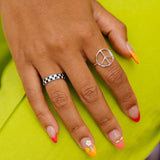 PURA VIDA - PEACE RING | SILVER
