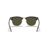 RAYBAN - CLUBMASTER | Tortoise Arista w/ Green - The Cabana.ca