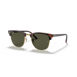 RAYBAN - CLUBMASTER | Tortoise Arista w/ Green - The Cabana.ca
