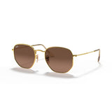 RAYBAN - HEXAGONAL | Gold w/ Brown Gradient - The Cabana.ca