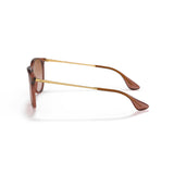 RAYBAN - ERIKA | Transparent Light Brown w/ Brown