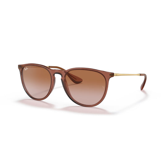 RAYBAN - ERIKA | Transparent Light Brown w/ Brown