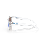 OAKLEY - FROGSKINS | Clear w/ Prizm Sapphire - The Cabana.ca