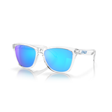OAKLEY - FROGSKINS | Clear w/ Prizm Sapphire - The Cabana.ca