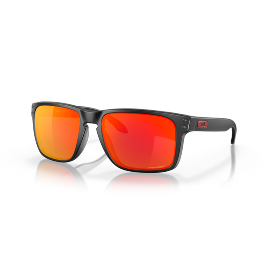 OAKLEY - HOLBROOK XL |  Matte Black w/ Prizm Ruby - The Cabana.ca