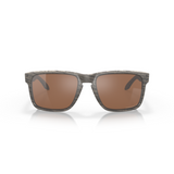 OAKLEY - HOLBROOK XL | Woodgrain w/ Prizm Tungsten Polarized - The Cabana.ca