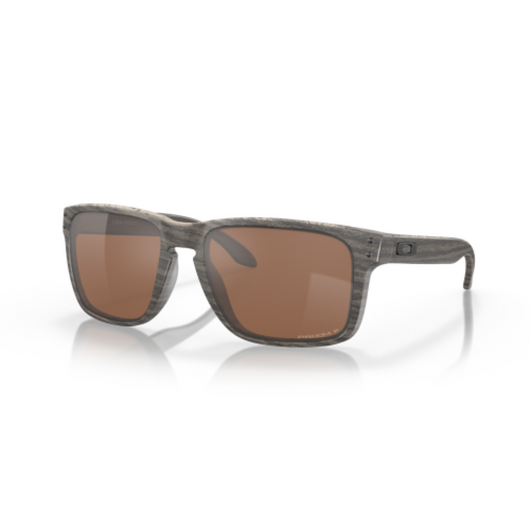 OAKLEY - HOLBROOK XL | Woodgrain w/ Prizm Tungsten Polarized - The Cabana.ca