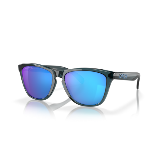 OAKLEY - FROGSKINS | Crystal Black w/ Prizm Sapphire Polarized - The Cabana.ca