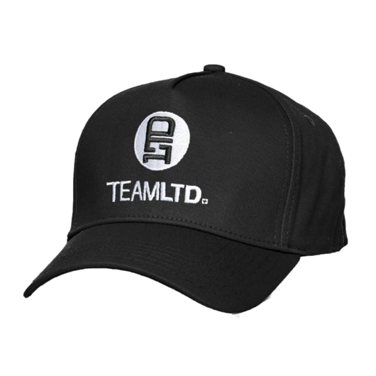 TEAMLTD - LOGO CURVED SNAPBACK | BLACK - The Cabana