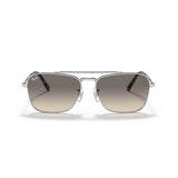 RAYBAN - NEW CARAVAN | Silver w/ Gradient Grey