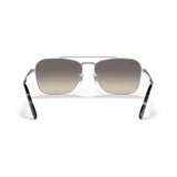 RAYBAN - NEW CARAVAN | Silver w/ Gradient Grey