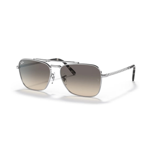 RAYBAN - NEW CARAVAN | Silver w/ Gradient Grey