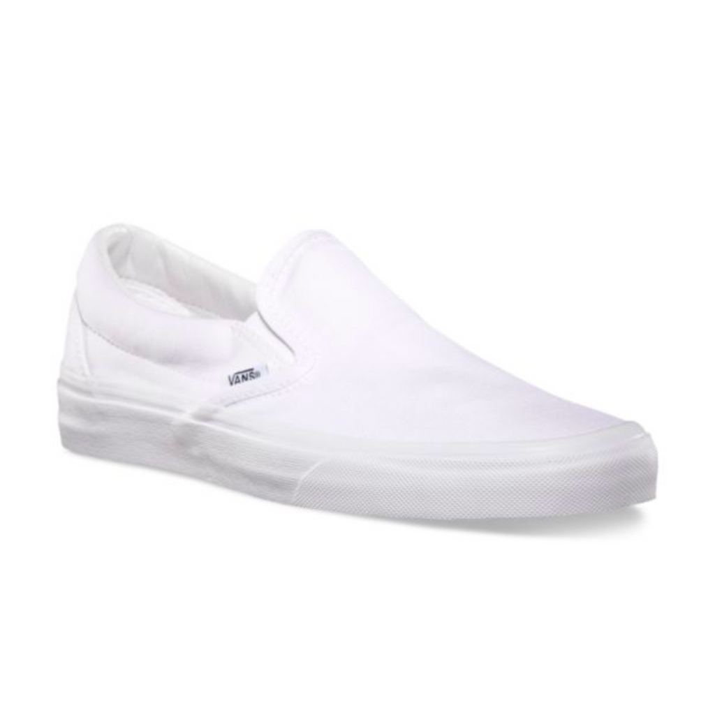 White vans slip sale ons in store