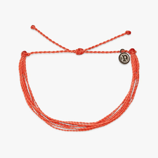 PURA VIDA - SOLID ORIGINAL BRACELET | CORAL