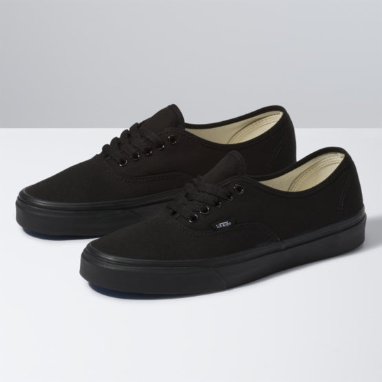 authentic black black vans