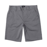 RVCA - WEEKEND STRETCH CHINO SHORT | SMOKE - The Cabana.ca