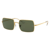 RAYBAN - RECTANGLE | Gold w/ Green