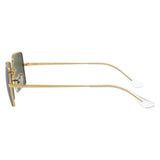 RAYBAN - RECTANGLE | Gold w/ Green