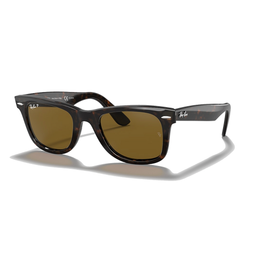RAYBAN - CLASSIC WAYFARER | Tortoise w/ Brown Polarized - The Cabana