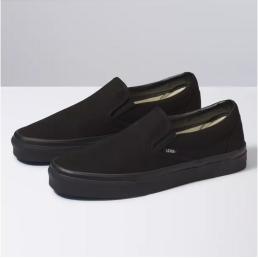 VANS SLIP-ON BLACK - The Cabana