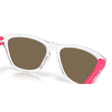 OAKLEY - FROGSKINS | Clear w/ Prizm Rose Gold