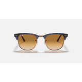 RAYBAN - CLUBMASTER | Spotted Brown/Blue w/ Brown Gradient