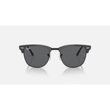 RAYBAN - CLUBMASTER | Grey on Black w/ Dark Grey