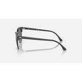 RAYBAN - CLUBMASTER | Grey on Black w/ Dark Grey