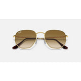 RAYBAN - HEXAGONAL | Arista Gold w/ Light Brown Gradient